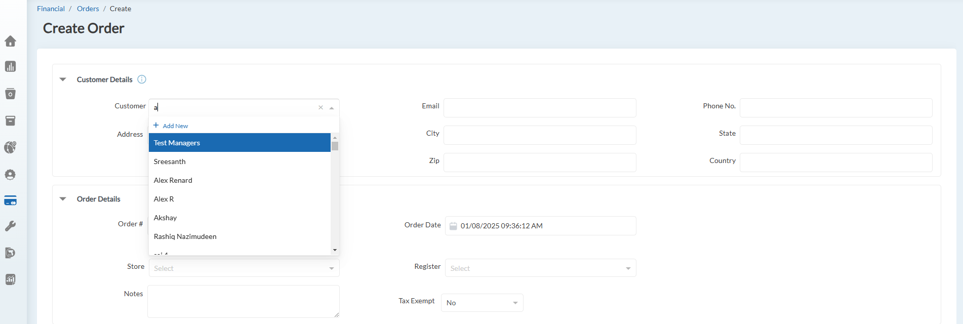 order with cx drop down.png